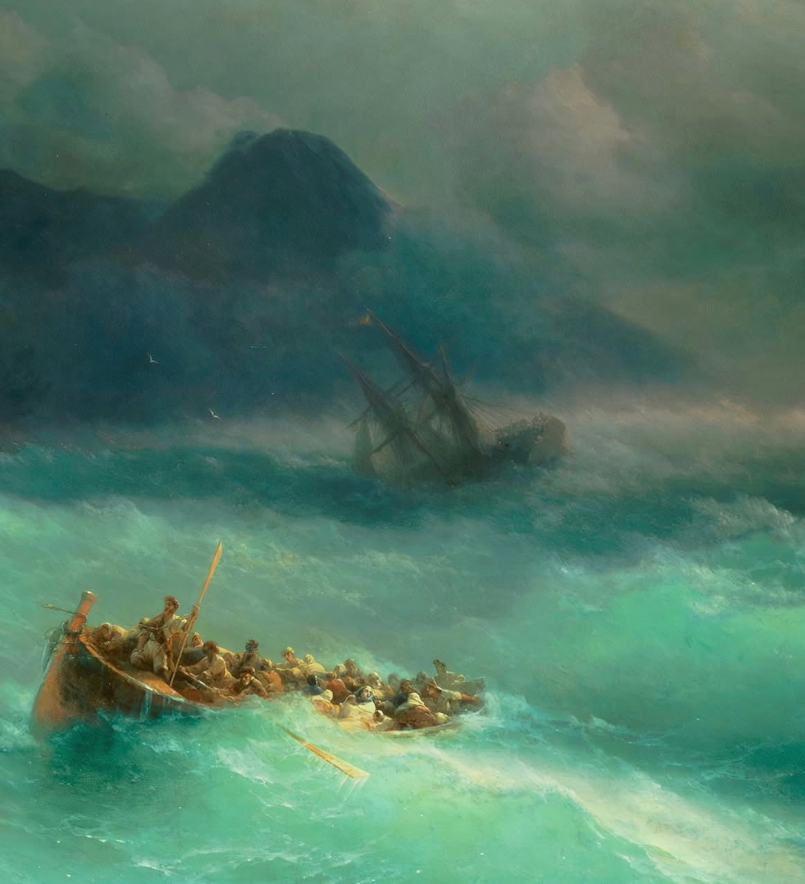 Shipwreck by Ivan Aivazovsky