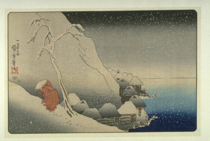 Hand painted reproduction Winter series